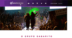 Desktop Screenshot of gabaritoeventos.com.br